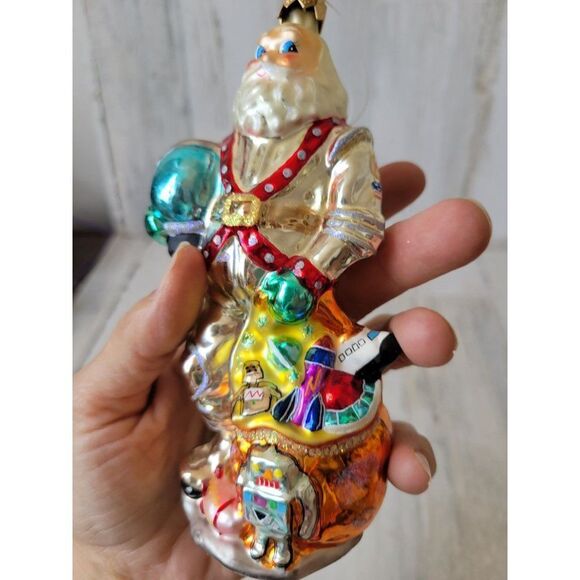 Radko Santa astronaut toys ornament glass vintage - Picture 8 of 9